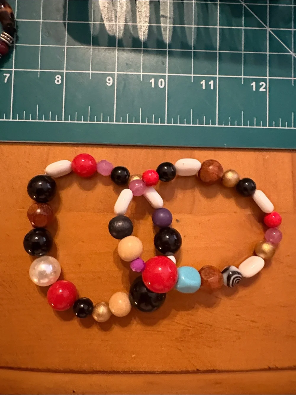 Multicolor Beaded Stretch Bracelet Set - Women Jewelry